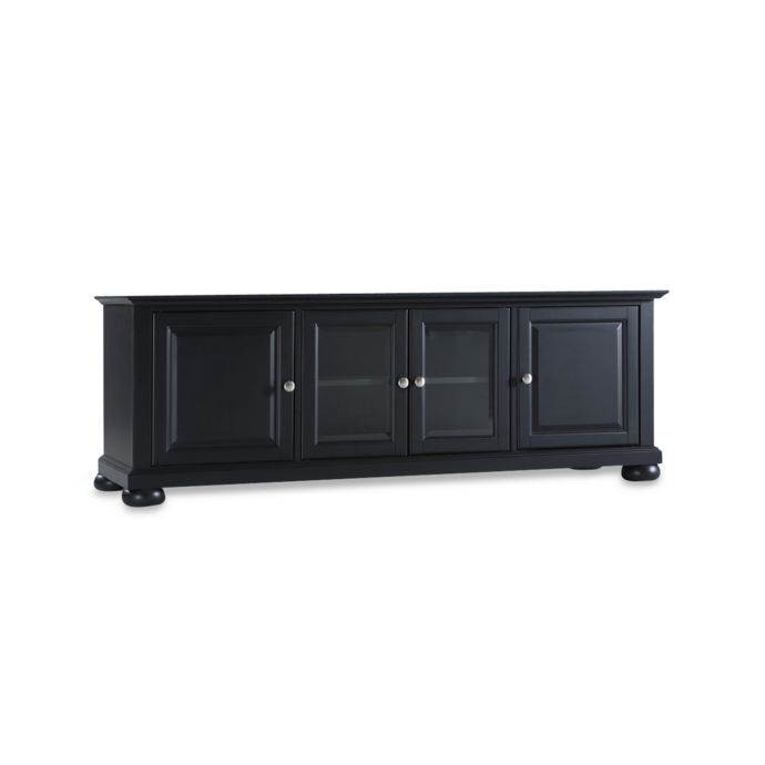 Crosley Alexandria 60 Inch Low Profile Tv Stand In Black