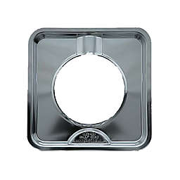 Range Kleen® 7.5-Inch Square Gas Drip Pan in Chrome