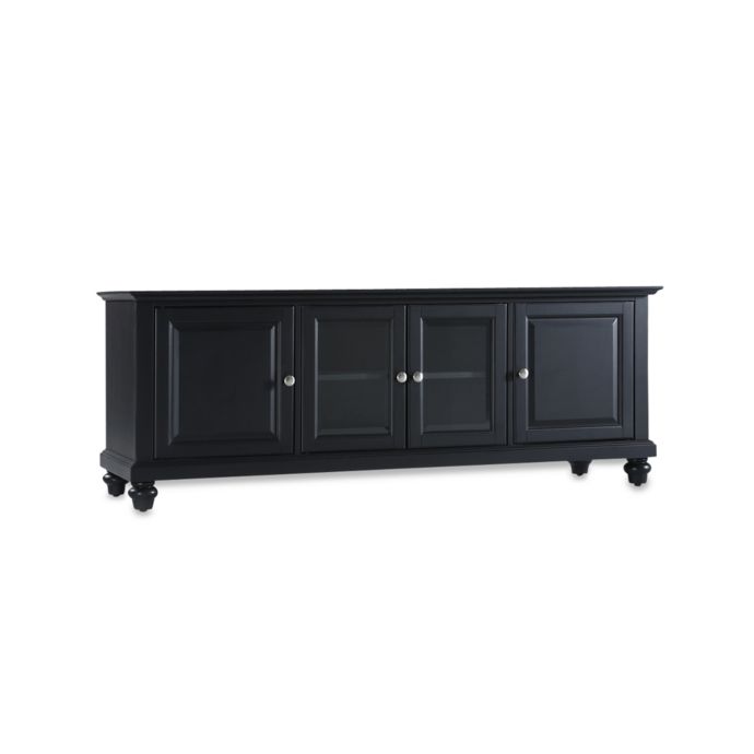 Crosley Cambridge 60-Inch Low Profile TV Stand Bed Bath ...