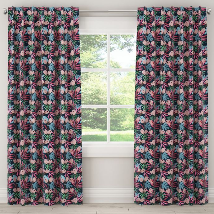 Skyline Furniture Capricorn Rod Pocket Back Tab Blackout Window