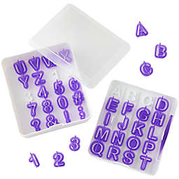 Wilton® 42-Piece Alphabet and Numbers Fondant Cut-Outs Set