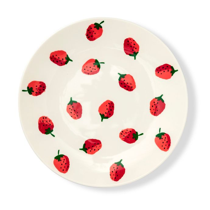 kate spade new york Strawberries Melamine Dinner Plate Bed Bath & Beyond