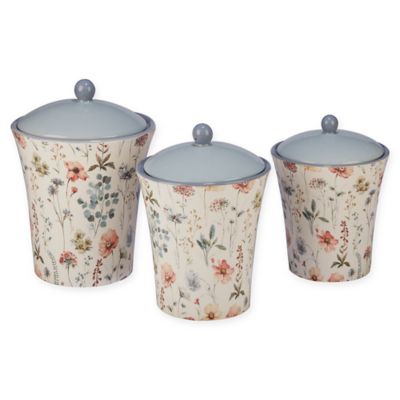 Certified International Country Weekend 3-Piece Canister Set