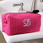 Alternate image 1 for Ladies Embroidered Cosmetic Bag in Pink