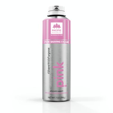 Pacific Shaving Co.&reg; #ShaveWithPurpose 7 oz. Pink Shaving Cream. View a larger version of this product image.