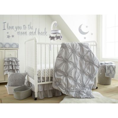 love you to the moon and back crib bedding