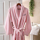 Alternate image 0 for Hers Embroidered Luxury Fleece Robe in Pink