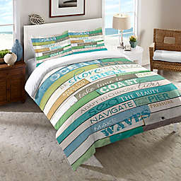 Laural Home® Ocean Rules Comforter