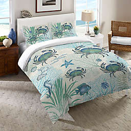Laural Home® Blue Crab Comforter