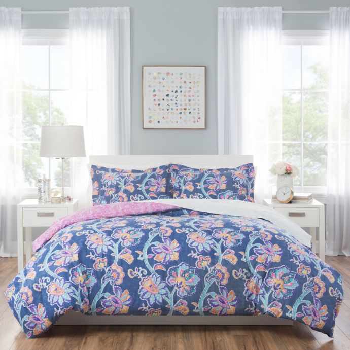 Nicole Miller Kids Floral Comforter Set | Bed Bath & Beyond