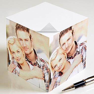 You Picture It Photo Paper Note Cube. View a larger version of this product image.