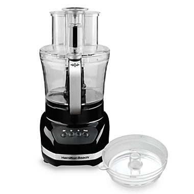 Hamilton Beach&reg; Big Mouth&reg; Duo Plus 12-Cup Food Processor with 4-Cup Mini Bowl. View a larger version of this product image.