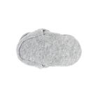 Alternate image 2 for Burt's Bees Baby&reg; Newborn-3M Quilted Bee Booties in Grey