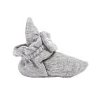 Alternate image 5 for Burt's Bees Baby&reg; Newborn-3M Quilted Bee Booties in Grey