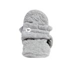 Alternate image 6 for Burt's Bees Baby&reg; Newborn-3M Quilted Bee Booties in Grey