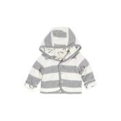 Burt's Bees Baby&reg; Organic Cotton Watercolor Bee Reversible Jacket in Grey