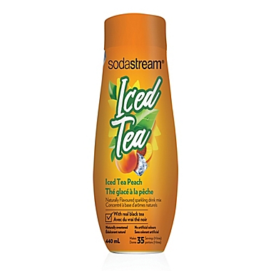 sodastream&reg; 440 mL Iced Tea Peach Soda Mix. View a larger version of this product image.