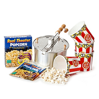 Whirley Pop&trade; Old Fashioned Popcorn Maker Starter Kit. View a larger version of this product image.