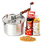 Alternate image 0 for Whirley Pop&trade; Old Fashioned Popcorn Maker Movie Theater Combo Pack