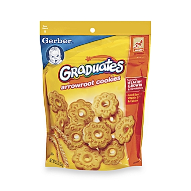 Gerber&reg; Graduates&reg; Arrowroot Cookies. View a larger version of this product image.
