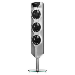 Ozeri® 44-Inch 3-Speed Oscillating 3x Tower Fan with Noise Reduction