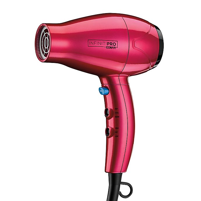 Infiniti Pro by Conair® Mini Travel Hair Dryer in Red
