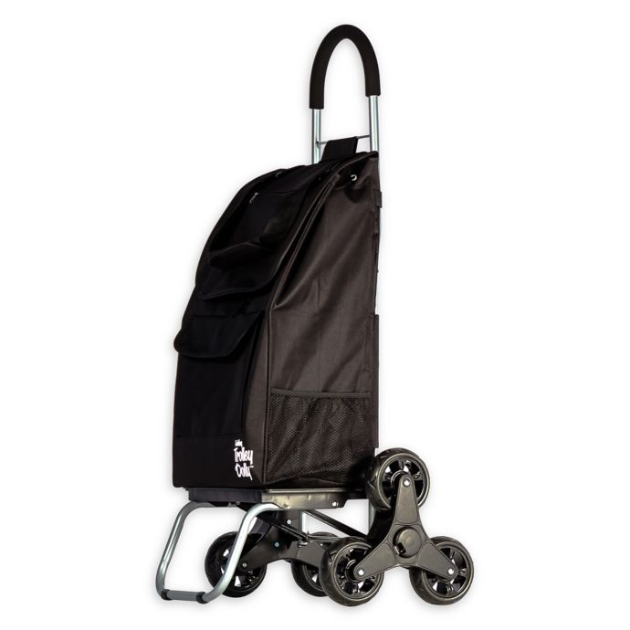 Stair Climber Trolley Dolly 2 Laundry Cart in Black Bed Bath and
