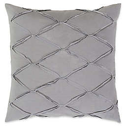 Surya Aiken European Pillow Sham in Grey/Silver