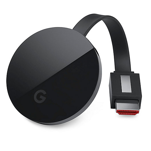 Alternate image 1 for Google Chromecast Ultra in Black