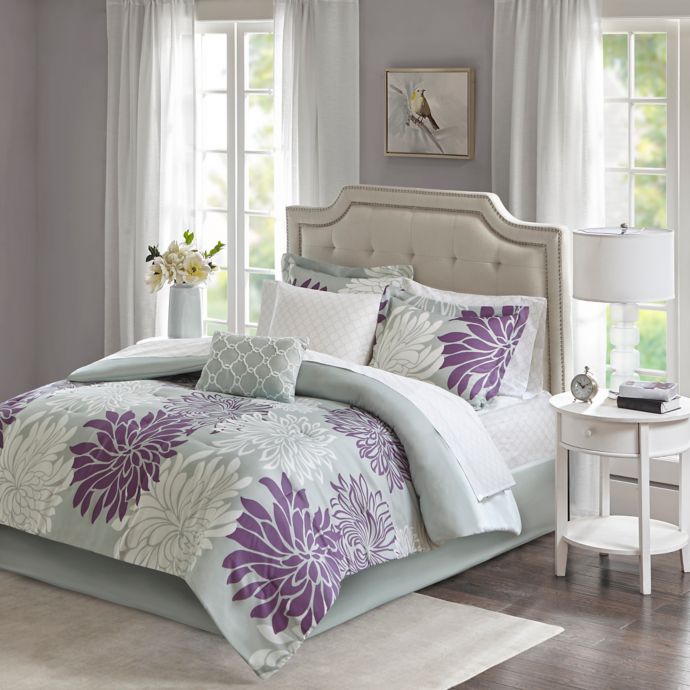 Buy Madison Park Essentials Maible 7-Piece Twin Comforter ...