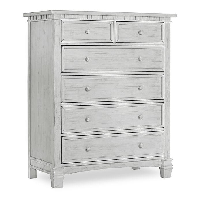 Cheyenne Santa Fe Double 6 Drawer Chest In Mist Buybuy Baby