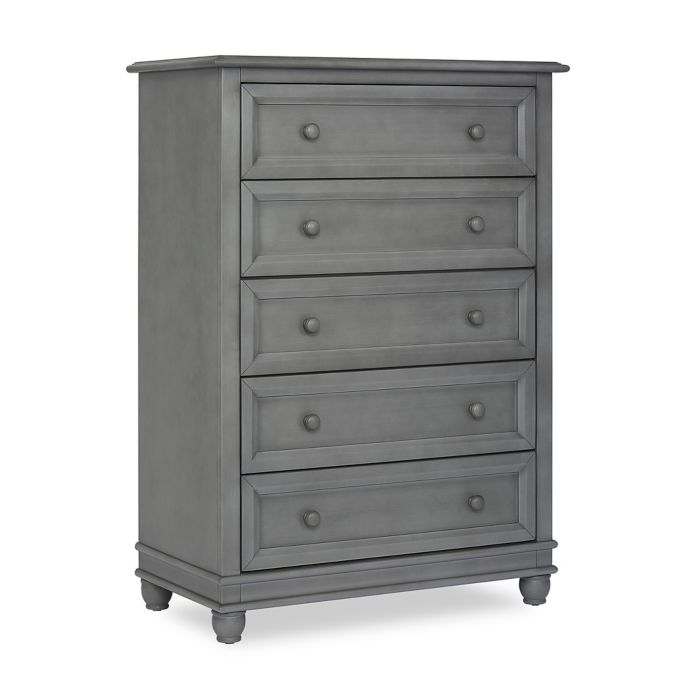 evolur™ Hampton 5-Drawer Dresser in Storm Grey | buybuy BABY