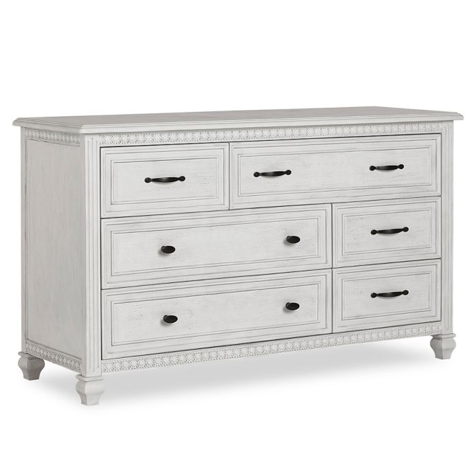 Madison 6 Drawer Double Dresser In Antique Grey Bed Bath Beyond