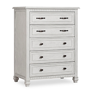 Madison 5-Drawer Tall Chest in Antique Grey. View a larger version of this product image.