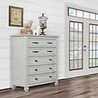 Alternate image 2 for Madison 5-Drawer Tall Chest in Antique Grey