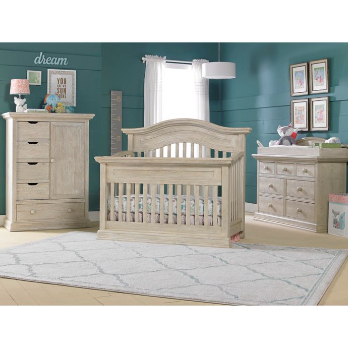 Cosi Beli Luciano Nursery Furniture Collection In White Washed