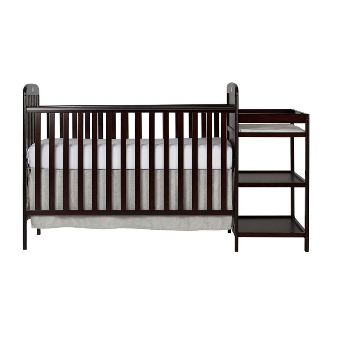 Dream On Me Anna 4-in-1 Convertible Crib and Changing ...