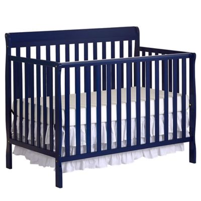 blue convertible crib