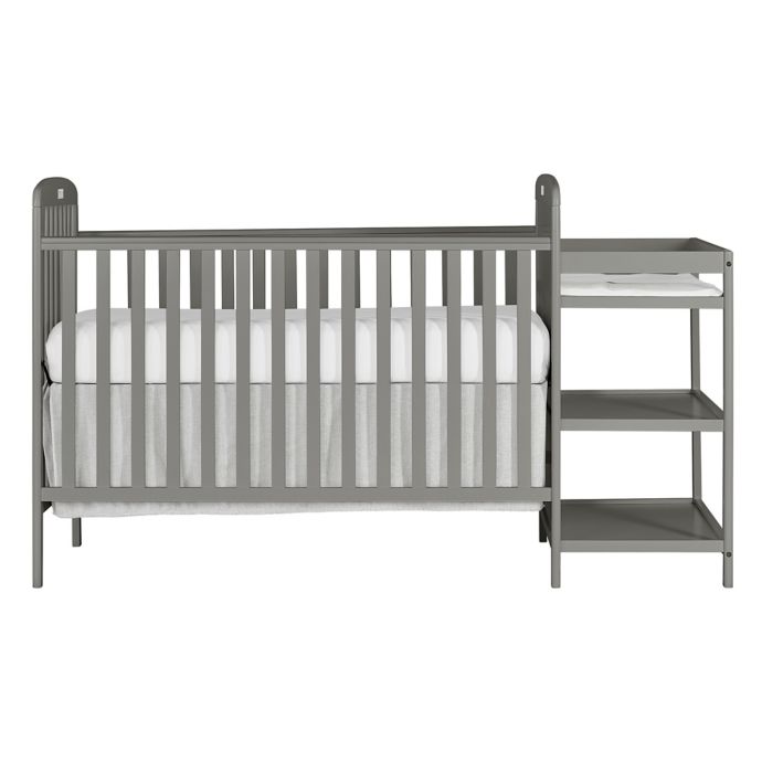 Dream On Me Anna 4 In 1 Convertible Crib And Changing Table Combo