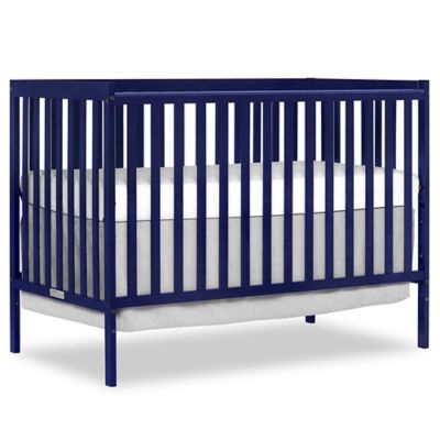 blue convertible crib