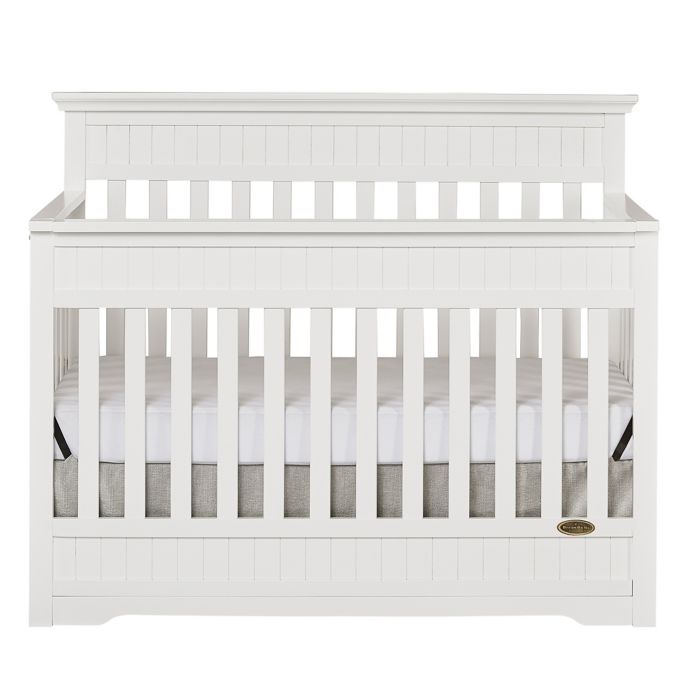 Dream On Me Chesapeake 5 In 1 Convertible Crib In White Bed Bath