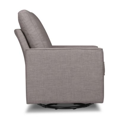 million dollar baby alden swivel glider in wheat