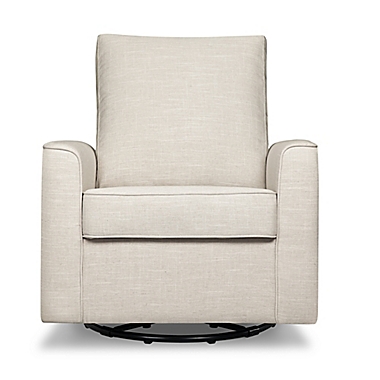 Million Dollar Baby Alden Swivel Glider in Wheat. View a larger version of this product image.