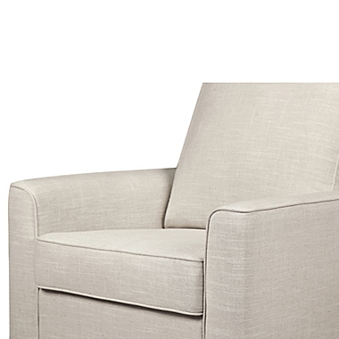 Million Dollar Baby Alden Swivel Glider in Wheat. View a larger version of this product image.