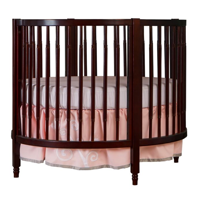 Dream On Me Sophia Posh Circular Crib In Espresso Buybuy Baby