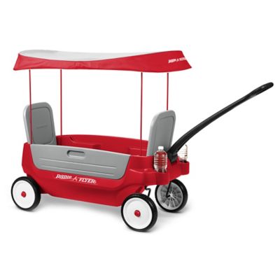 red wagon with canopy