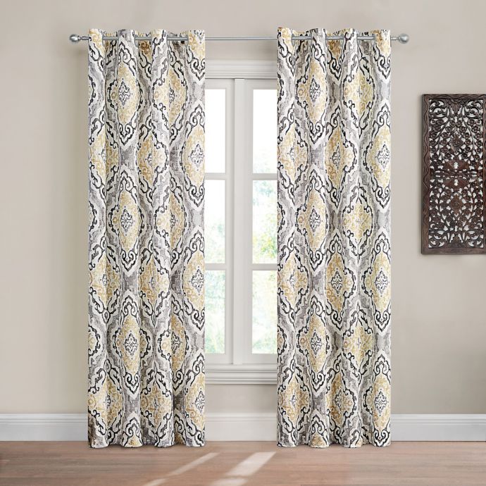 Design Solutions Caleb Grommet Light Filtering Window Curtain 