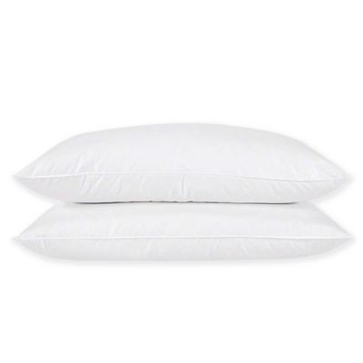 bed bath & beyond down pillows
