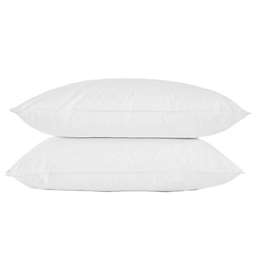 Puredown Goose Down King Pillow Set in White