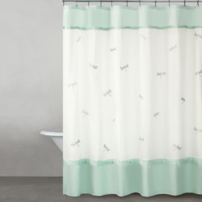 dragonfly shower curtain